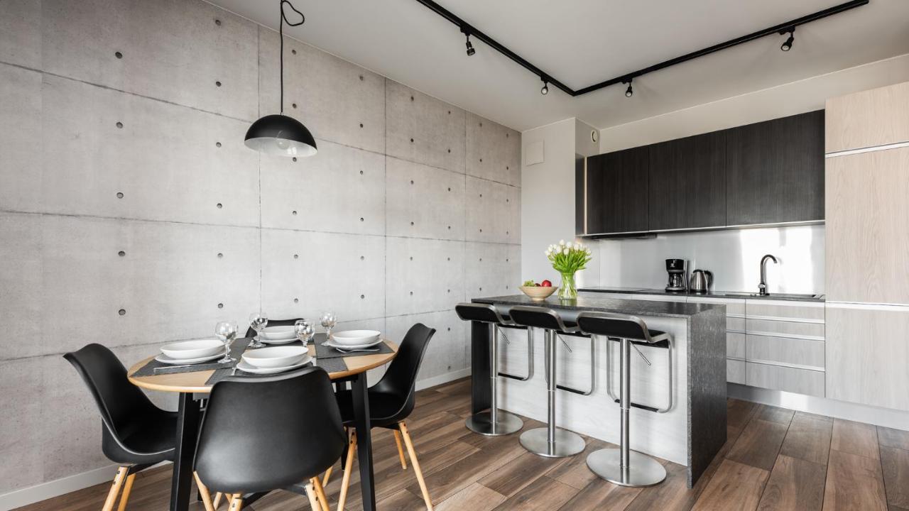 Flatbook - City Center Apartments Brabank With Parking Gdańsk Kültér fotó