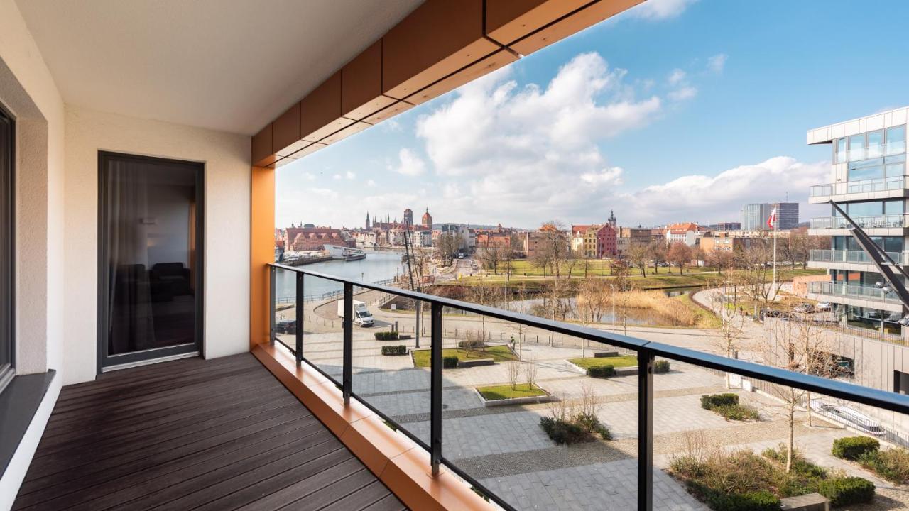 Flatbook - City Center Apartments Brabank With Parking Gdańsk Kültér fotó