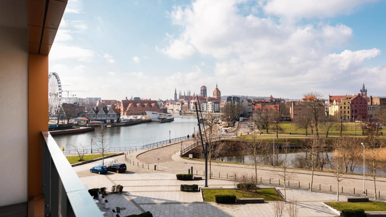 Flatbook - City Center Apartments Brabank With Parking Gdańsk Kültér fotó